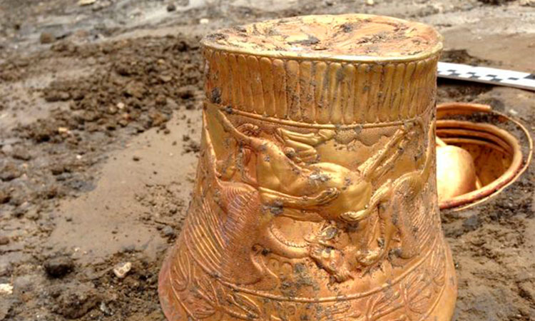 Restos arqueológicos con 2500 años de antigüedad