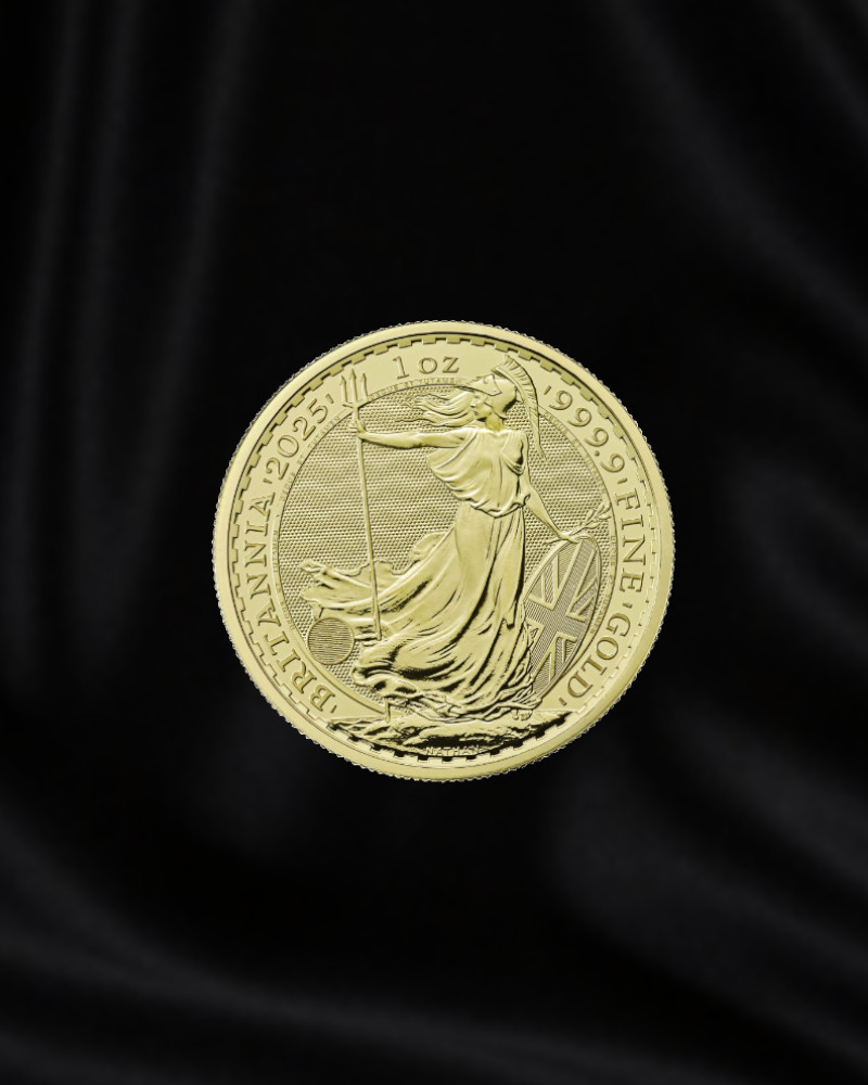 Moneda de ORO Britannia. Carlos III. 1oz. 2024/25.