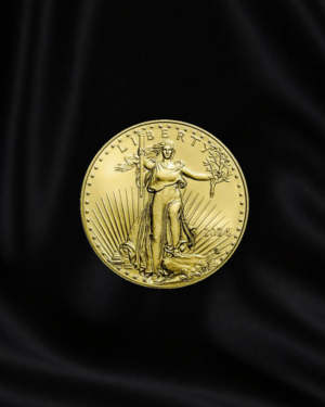Moneda de oro de inversión de Águila de Estados Unidos. 2024. Anverso