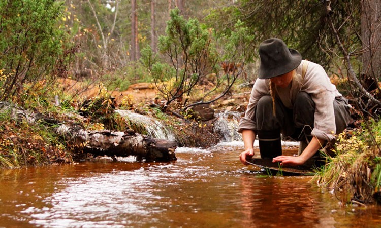 Cómo se forma una mina de oro