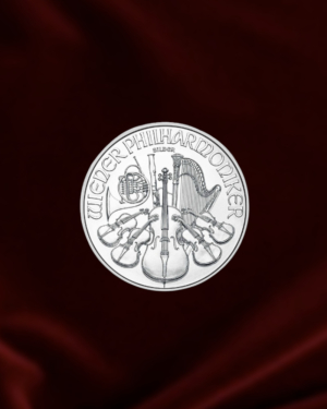 Moneda de PLATA Filarmónica de Viena de 1 onza. 2024.