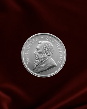 Moneda de PLATA Krugerrand de Sudáfrica de 1 oz. 2024 (Reverso)