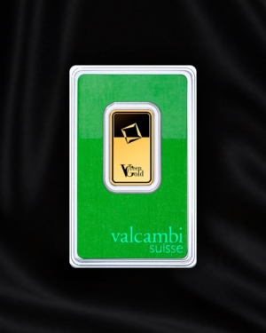 Lingote de ORO de inversión de 20 gr de Oro Verde de Valcambi