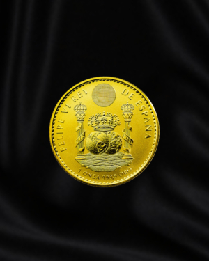 Moneda de oro Toro de España de 1oz. 2022 (Reverso)