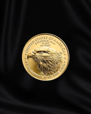 Moneda de oro Águila americana de 1/10 oz