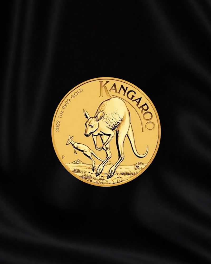 Moneda de oro Canguro de Australia de 1 oz