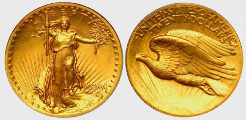 Moneda de oro águila americana - CMC Metales Preciosos