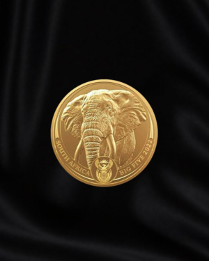 Moneda de oro serie Big five Elefante de Sudáfrica 1 oz - CMC Metales Preciosos