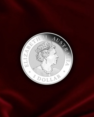 Moneda de plata Kookaburra de Australia de 1 oz 2023