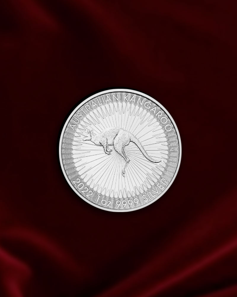 Moneda de plata de inversión de 1 onza Canguro de Australia