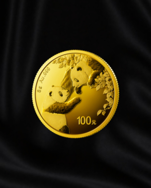 Moneda de oro Panda de China de 8 gr 2023
