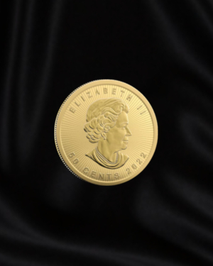 Moneda de or de inersion de 1 gr. 2023. Arce de canada
