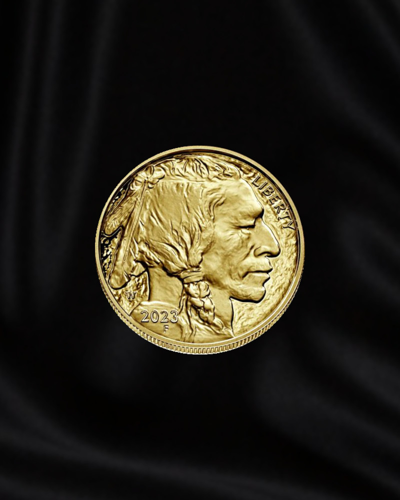Moneda de oro de inversion Buffalo de Estados Unidos. 1 onza. 2023