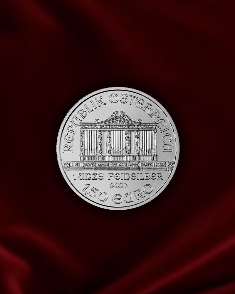 monedas de PLATA Filarmónica de Viena de 1 onza