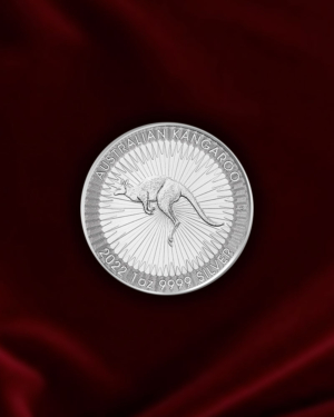 monedas de plata Canguro de Australia de 1 oz
