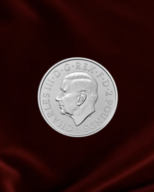 Moneda de PLATA Britannia de Reino Unido de 1 oz – Carlos III. 2024 Reverso