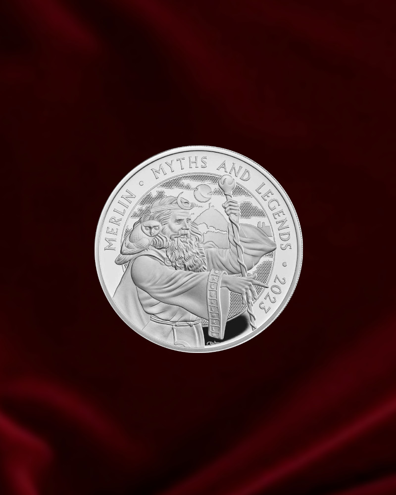 moneda de plata de inversion de 1 onza, CMC