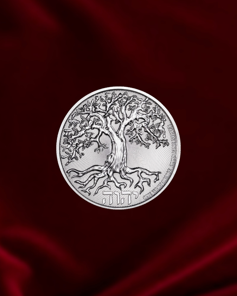 Moneda de plata de inversion el arbol de la vida de Niue de 1 onza