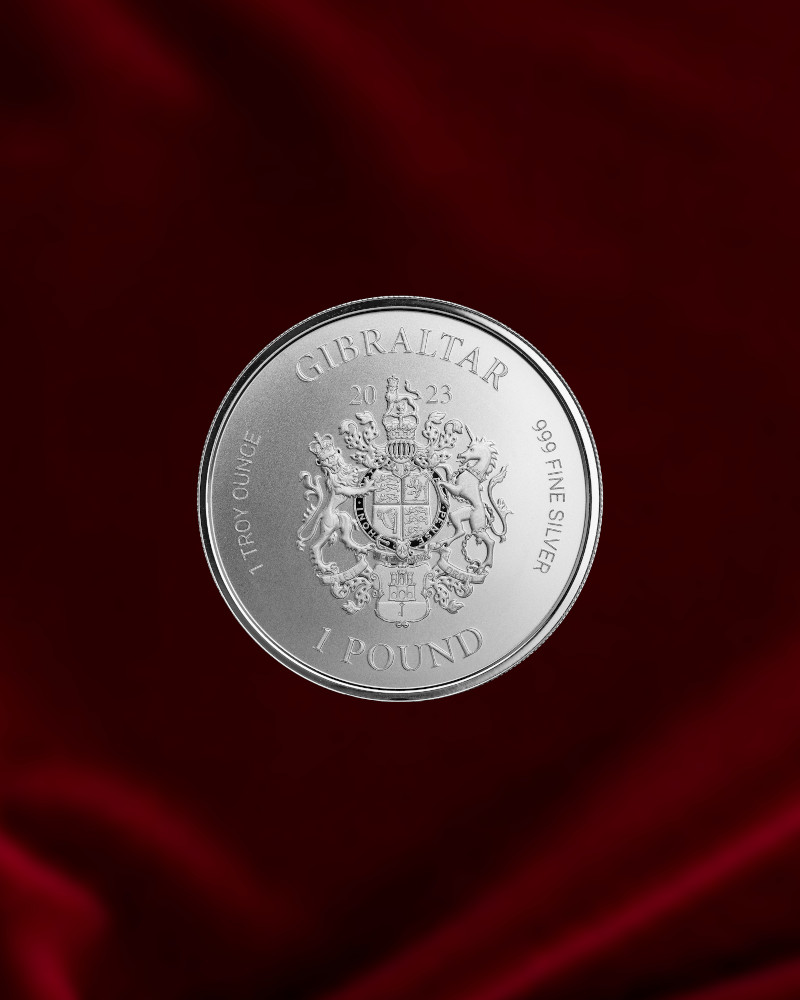 Moneda de plata de inversion Lady Justice. Señora justicia de 1 onza