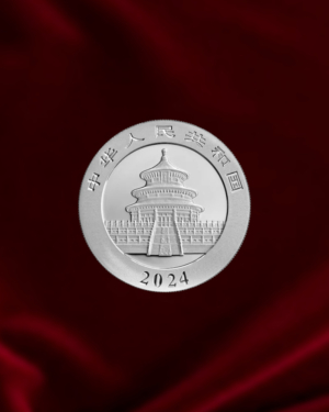 Moneda de plata Panda de China 2024 de 30 gr. CMC Metales Preciosos