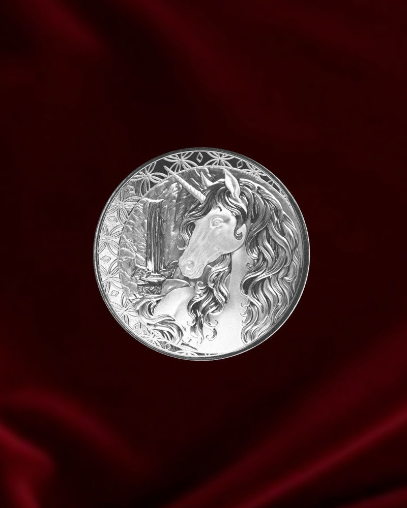 Moneda de PLATA Unicornio de Fiji de 1oz. 2025. Entrega 1ª semana de marzo