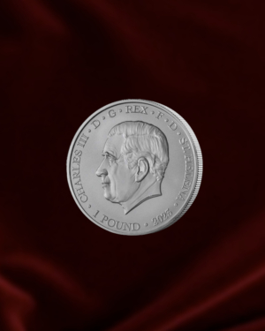 Moneda de PLATA Sta. Helena 2023 Reina Isabel de 1 oz