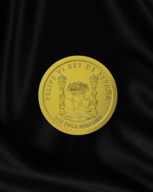 Moneda de oro Caballo Cartujano de España de 1/10 oz. 2024