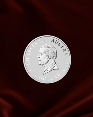 Moneda de PLATA Canguro de Australia - 125 Aniversario De La Casa De La Moneda De Perth de 1 oz. 2024.
