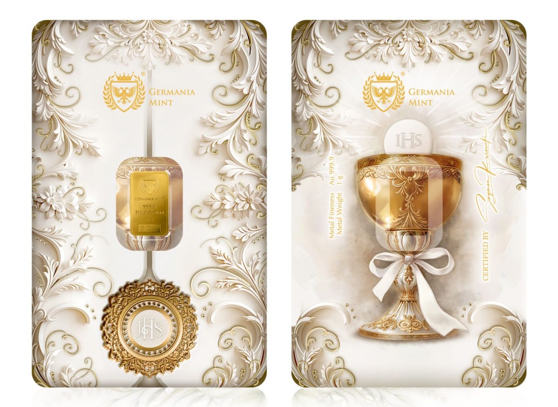 Lingote de ORO Especial "Primera Comunión" de 1 gr. - Imagen 2