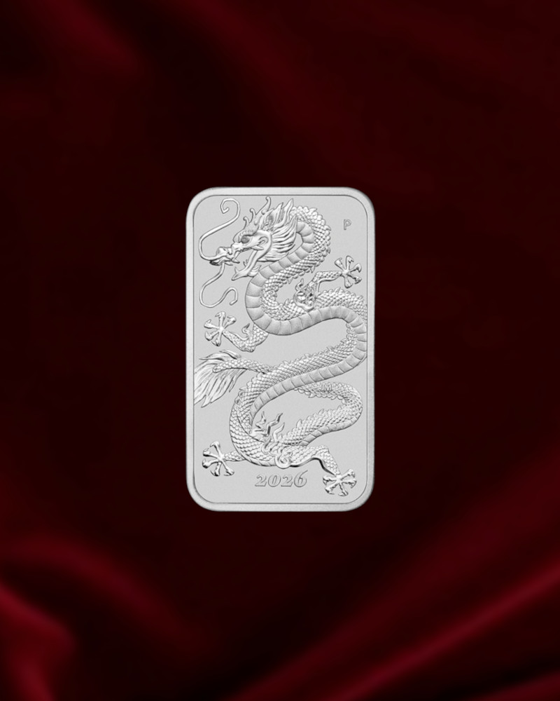 dragon_2026_1oz_rect Moneda dragon rectangular de Australia. 2026, 1 onza. Pureza 999,9